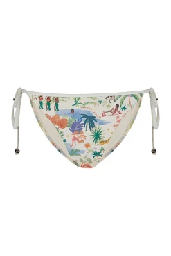 Braga bikini clásica paisaje tropical