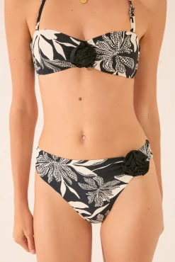 Braga bikini clásica print flores