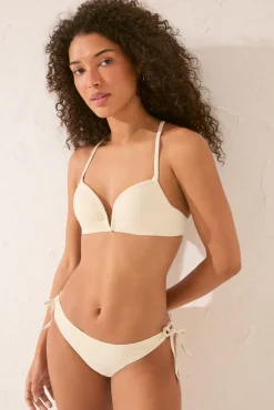 Braga bikini clásica tiras blanco