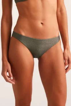 Braga bikini clásica titanium brillos