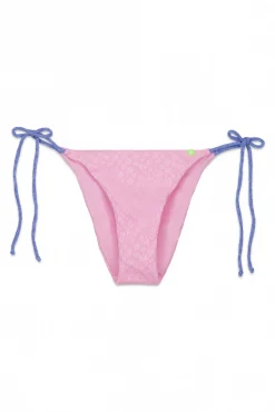 Braga bikini media tira rosa