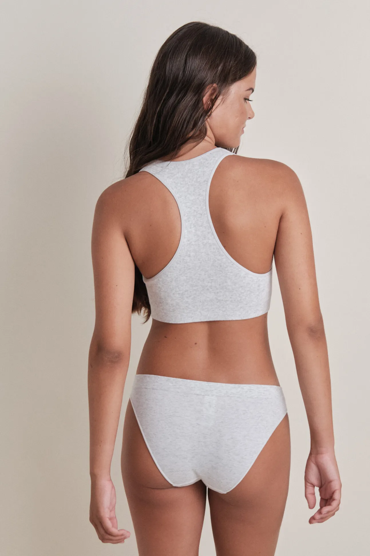 Braga clásica seamless gris