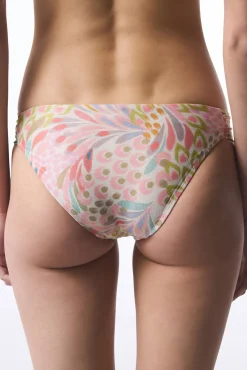 Braga de bikini alta print serpiente
