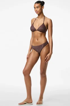 Braga de bikini de lurex