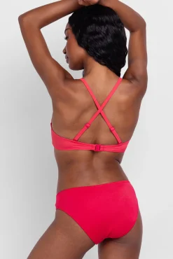 Braga de bikini rosa