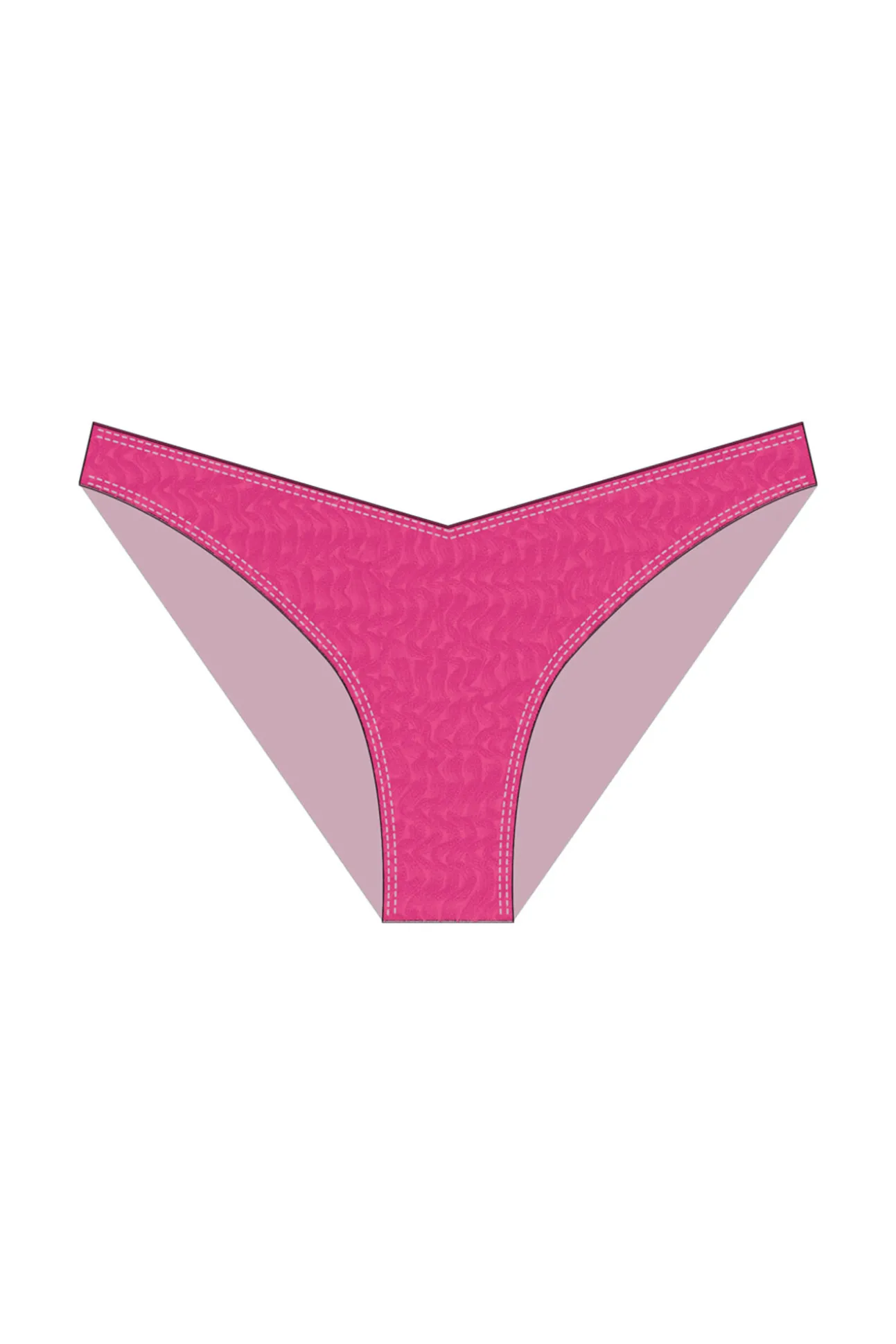 Braga de bikini rosa