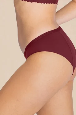 Braga menstrual bikini vino – Absorción fuerte