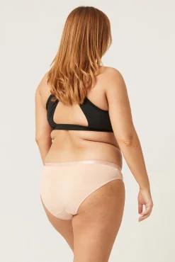 Braga menstrual clásica bambú negra absorción ligera moderada