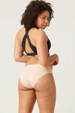 Braga menstrual clásica bambú negra absorción ligera moderada