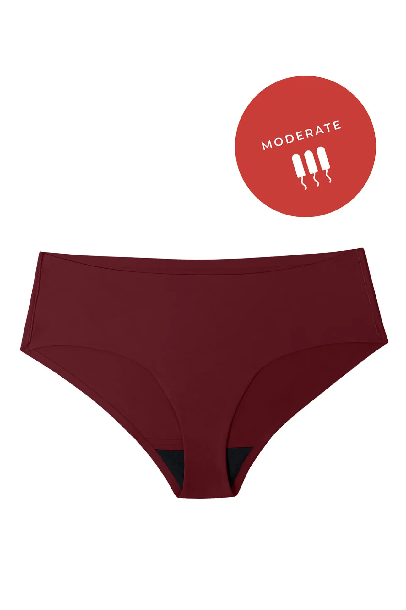 Braga menstrual clásica vino – Absorción media