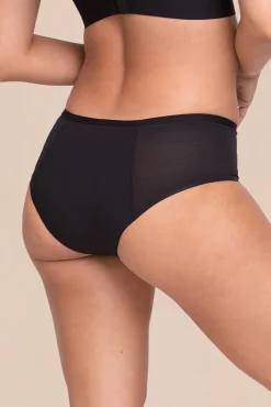 Braga menstrual con malla negra – Absorción fuerte