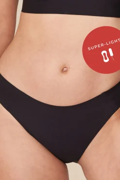 Braga menstrual Everyday bikini negra – Absorción super ligera