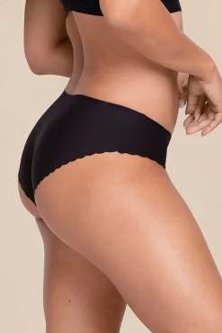 Braga menstrual Everyday negra – Absorción súper ligera
