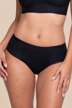 Braga menstrual hipster negra – Absorción súper fuerte