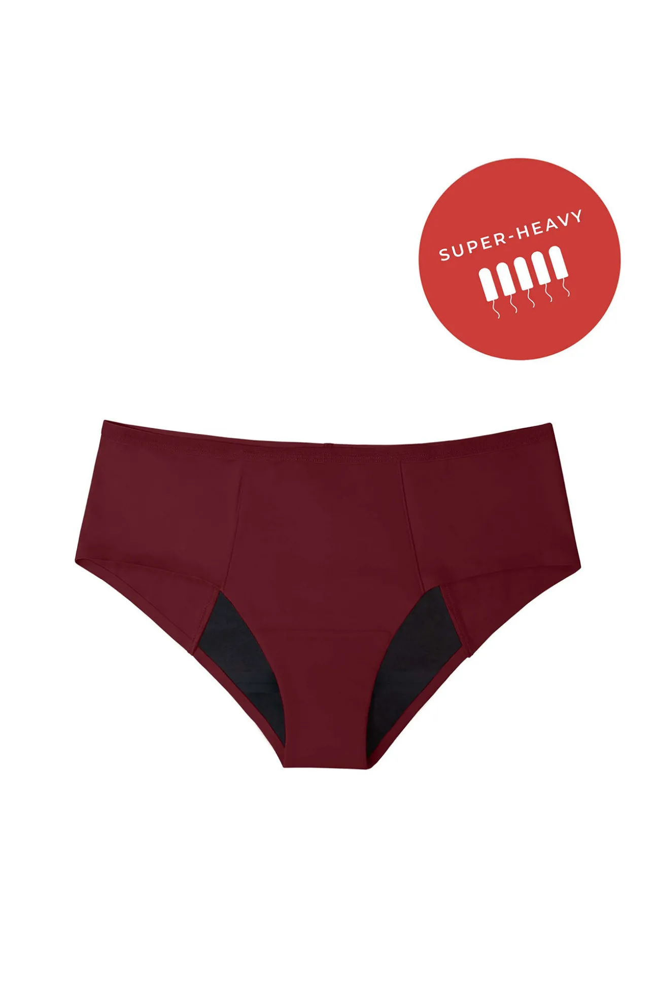 Braga menstrual hipster vino – Absorción super fuerte