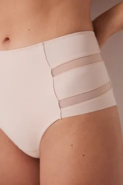 Braga reductora alta nude tul