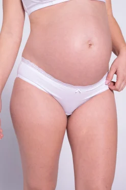 Braguita basica premamá de algodón