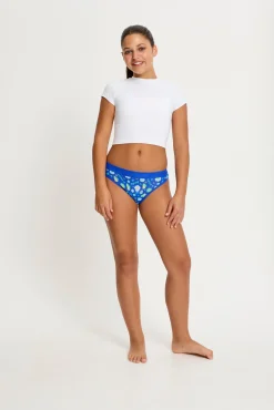 Braguita menstrual adolescente flujo moderado Boho Botanical Blue