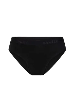 Braguita menstrual adolescente hipster algodón orgánico negra absorción moderada abundante