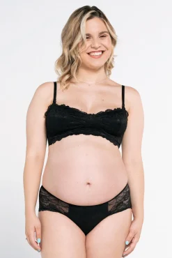 Braguita premamá con encaje