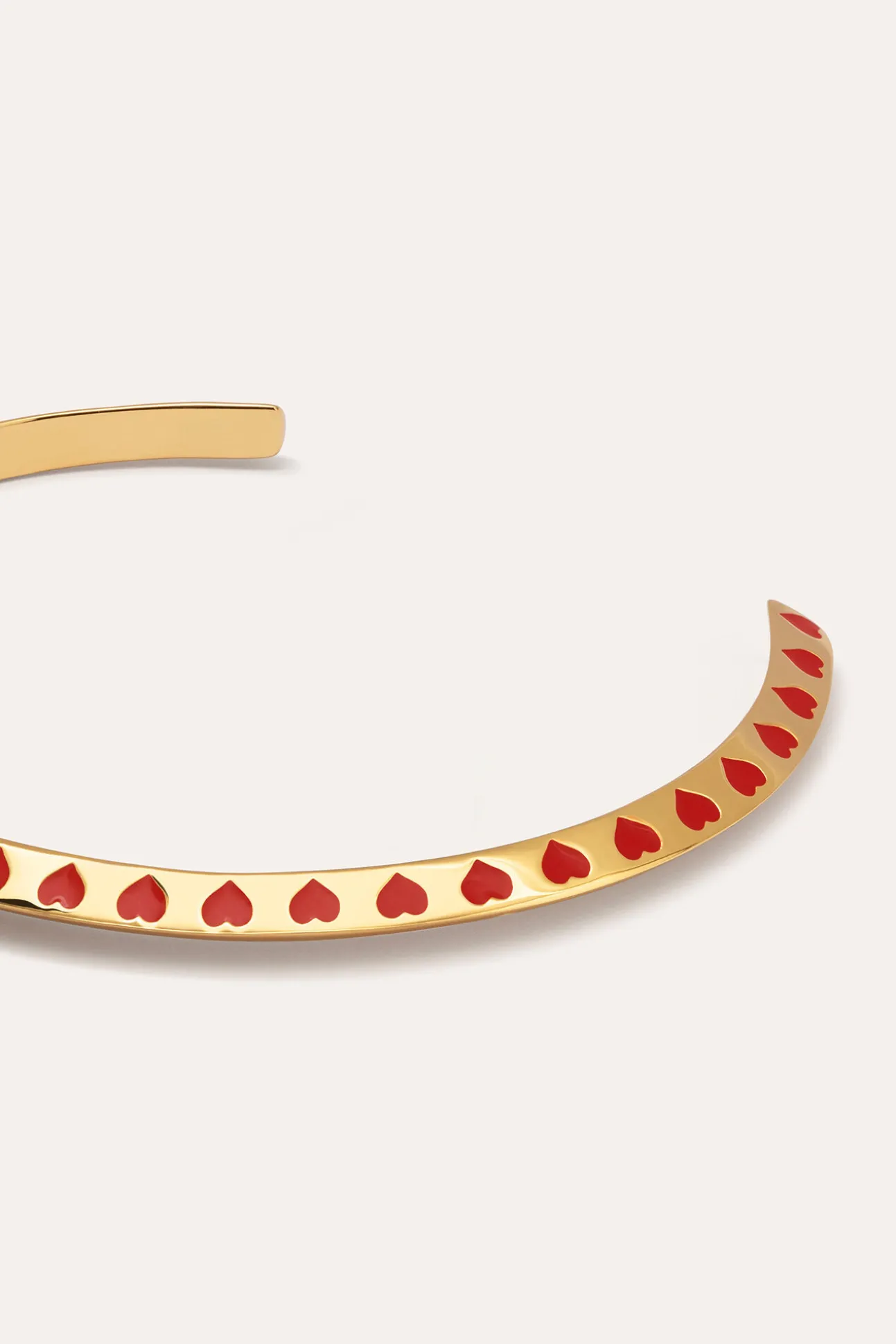 Brazalete Amour Baño Oro