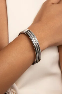 Brazalete Maxi Line Acero
