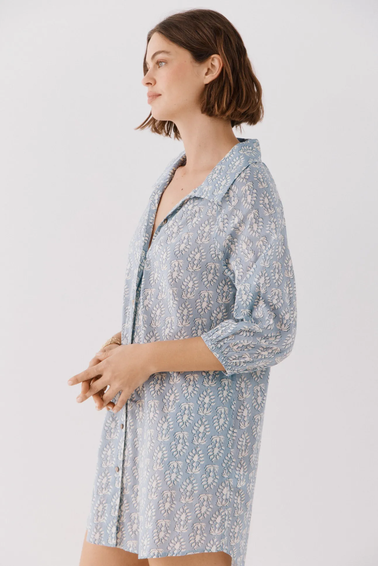 Caftán túnica estampado
