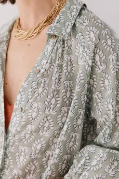 Caftán túnica estampado