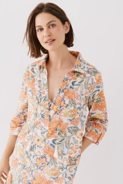 Caftán túnica estampado