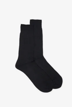 Calcetín liso vestir