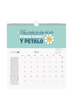 Calendario de pared rasca-rasca 2025 motivos para sonreír