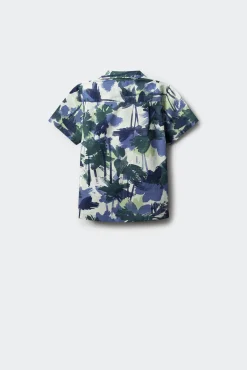 Camisa flores niño