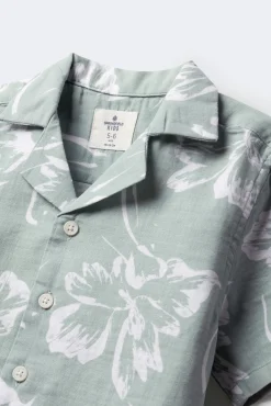 Camisa hawaiana niño