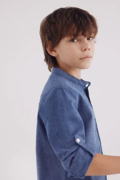 Camisa lino niño