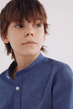 Camisa lino niño