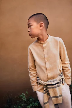 Camisa lino niño