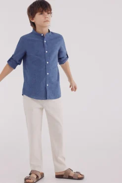 Camisa lino niño