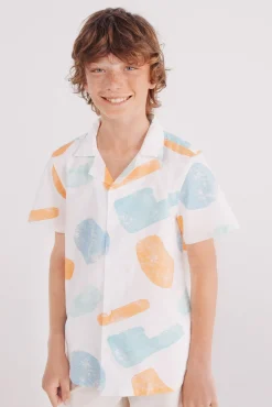 Camisa manga corta niño