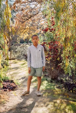 Camisa multiraya niño