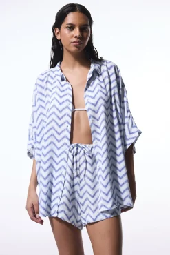 Camisa oversized rayas