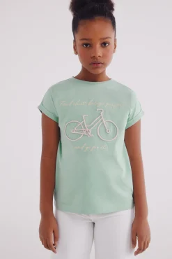 Camiseta bici cordon niña