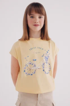 Camiseta bici niña
