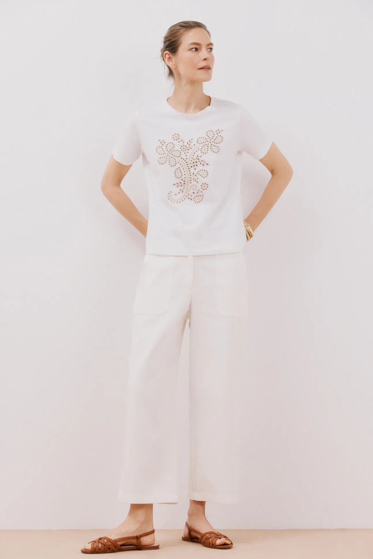 Camiseta bordada