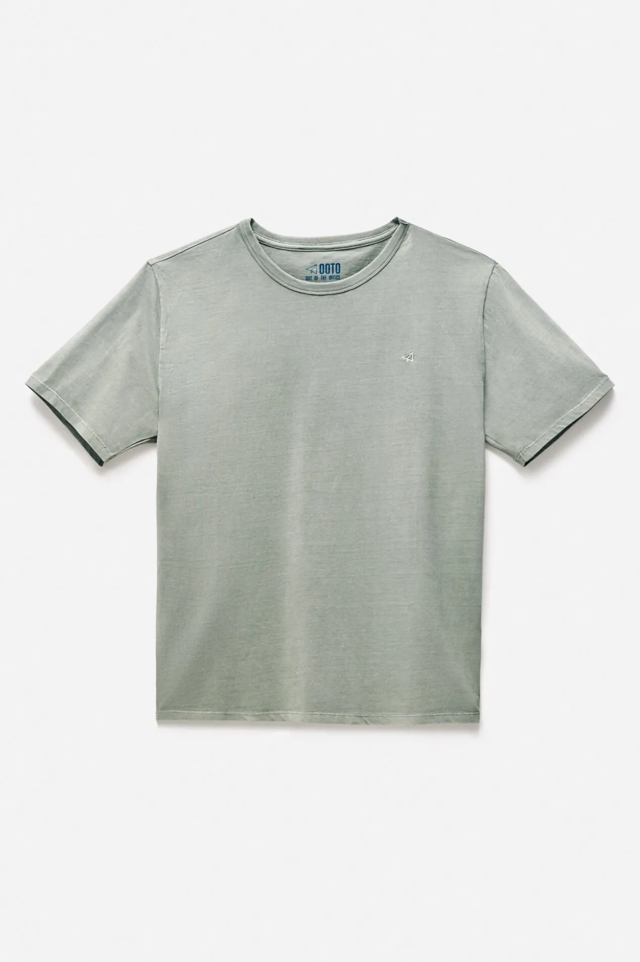Camiseta básica con bordado avión OOTO