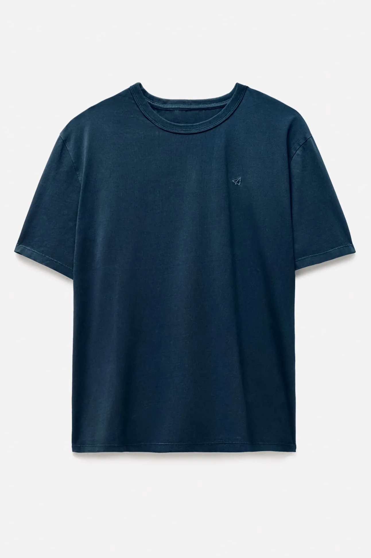 Camiseta básica con bordado avión OOTO