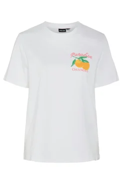 Camiseta básica con print