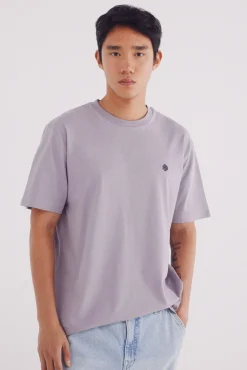 Camiseta básica cuello redondo