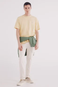 Camiseta básica cuello redondo