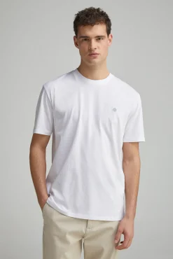 Camiseta básica cuello redondo