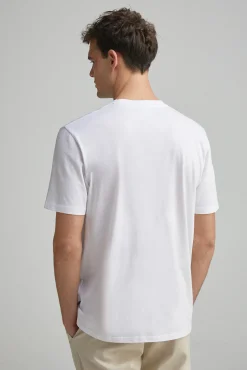 Camiseta básica cuello redondo